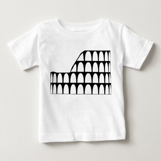 T-shirt Pour Bébé Colisée (Devant)