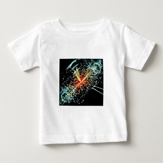 T-shirt Pour Bébé Collision de LHC (Devant)