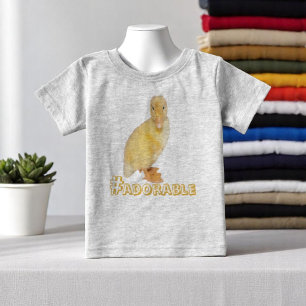 T-shirt Pour Bébé Colonnes jaunes adorables Photographie