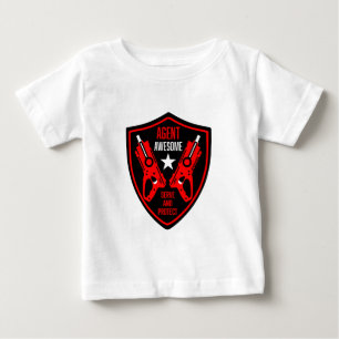 T-shirt Pour Bébé Combat de pistolet à fléchettes pour enfants