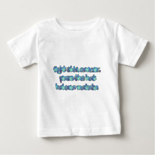 T-shirt Pour Bébé Combattre le cancer de la peau, passer le Casquett