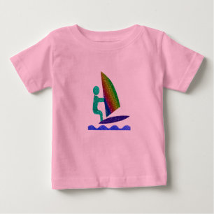 T-shirt Pour Bébé Combinaison de tutu de bébé de surfer