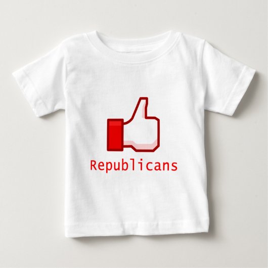 T-shirt Pour Bébé Comme des républicains (Devant)