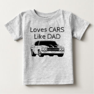 T-shirt Pour Bébé Comme père, comme fils