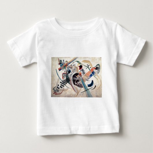 T-shirt Pour Bébé Composition Abstraite Kandinsky (Devant)