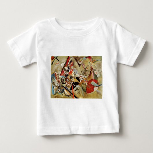 T-shirt Pour Bébé Composition de Kandinsky (Devant)