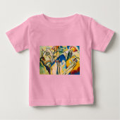 T-shirt Pour Bébé Composition IV de Kandinsky (Devant)