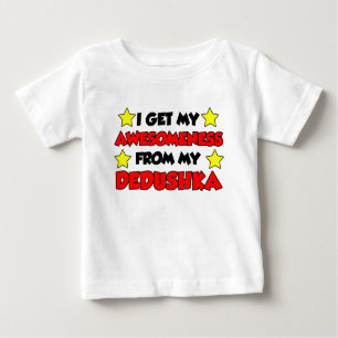 T-shirt Pour Bébé Compréhension De Dedushka