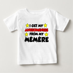 T-shirt Pour Bébé Compréhension de Memere