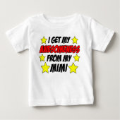 T-shirt Pour Bébé Compréhension De Mimi (Devant)