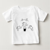 T-shirt Pour Bébé Compte irlandais de moutons (Devant)