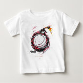 T-shirt Pour Bébé Conception-Bombe originale (Devant)