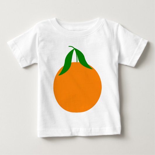 T-shirt Pour Bébé conception de clémentine (Devant)