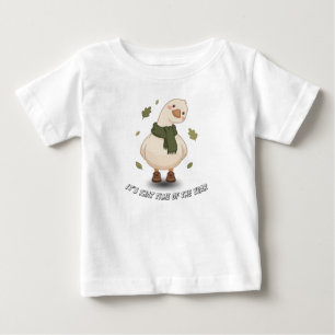 T-shirt Pour Bébé Conception de dessin animé d'automne confortable