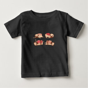 T-shirt Pour Bébé Conception de Foodie de Teckels Drôles