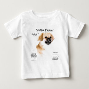 T-shirt Pour Bébé Conception de l'histoire de l'Espagne tibétaine