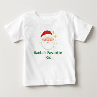 T-shirt Pour Bébé Conception de Noël mignonne pour enfant, l'enfant