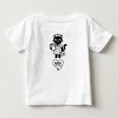 T-shirt Pour Bébé conception drôle de bébé (Dos)