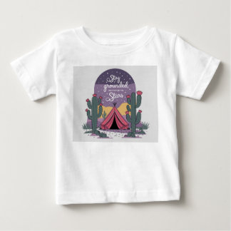 T-shirt Pour Bébé Conception dynamique de l'espace