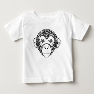 T-shirt Pour Bébé Conception inspirée de singe