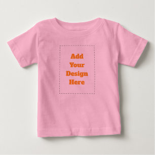 T-shirt Pour Bébé Conception personnalisée Ajouter une photo ou un t