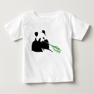 T-shirt Pour Bébé Conceptions d'ours panda sur des vêtements pour bé