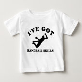 T-SHIRT POUR BÉBÉ CONCEPTIONS FRAÎCHES DE QUALIFICATIONS DE HANDBALL (Devant)