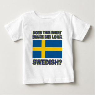 T-shirt Pour Bébé Conceptions fraîches de Suédois