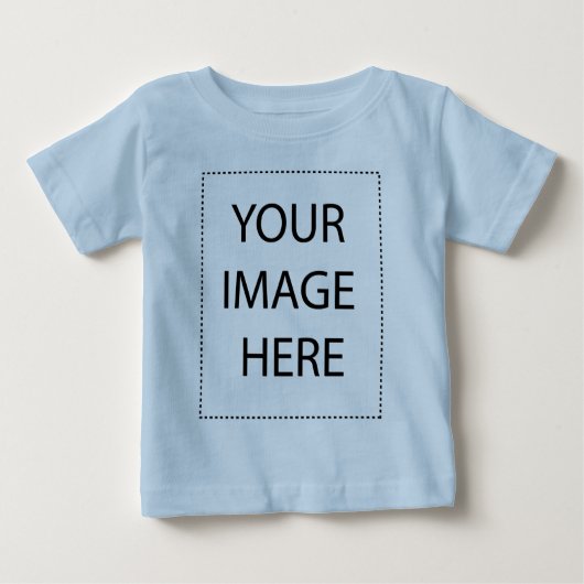 T-shirt Pour Bébé Concevez-vous (Devant)