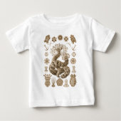 T-shirt Pour Bébé Concombres de mer (Devant)