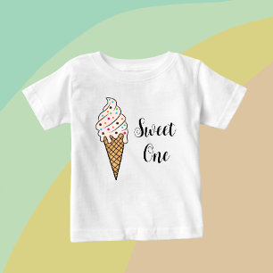 T-shirt Pour Bébé Cône crème glacée