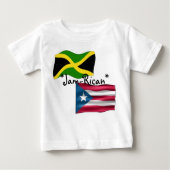 T-shirt Pour Bébé Confiture-Rican (Devant)