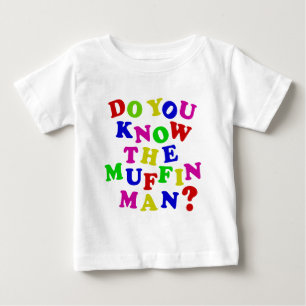 T-shirt Pour Bébé Connais-tu le Muffin Man ?