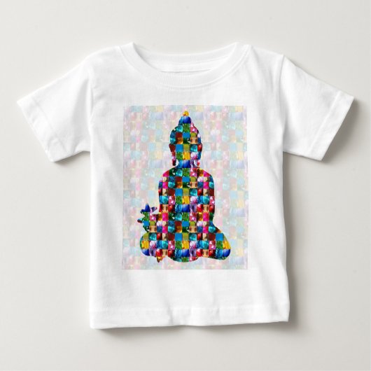 T-shirt Pour Bébé Conscience de BOUDDHA : Roulé dans des BIJOUX (Devant)