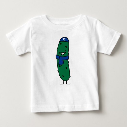 T-shirt Pour Bébé Conserves au vinaigre juives heureuses de (Devant)