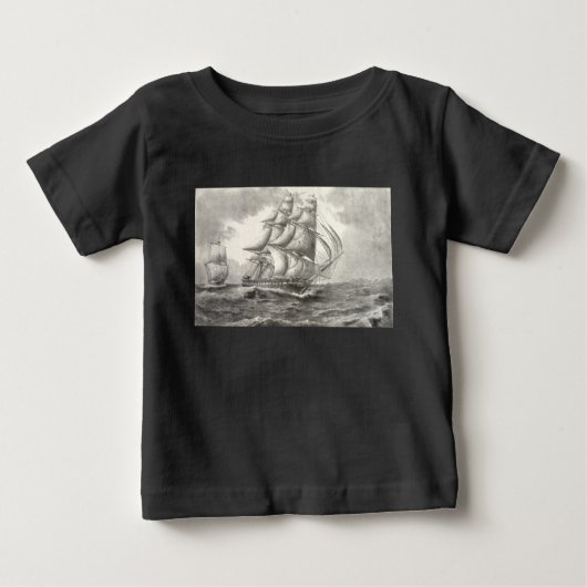 T-shirt Pour Bébé Constitution américaine (Devant)