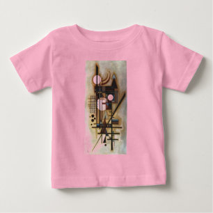 T-shirt Pour Bébé Construction adoucie de Kandinsky
