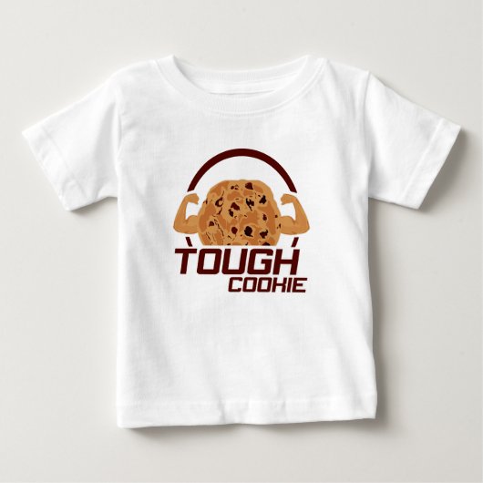 T-shirt Pour Bébé Cookie dur (Devant)