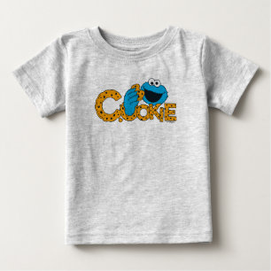 T-shirt Pour Bébé Cookie Monster   Cookie !