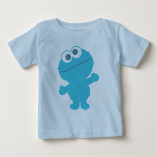 T-shirt Pour Bébé Cookie Monster Corps bébé