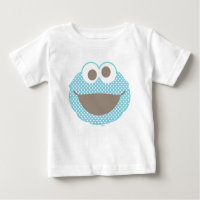 Cookie Monster Polka Dot Face