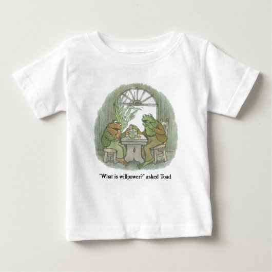 T-shirt Pour Bébé Cookies de grenouille et de crapaud Citation - Qu' (Devant)
