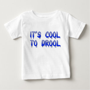 T-shirt Pour Bébé Cool à drool bébé enfant bébé T-shirt enfant enfan