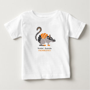 T-shirt Pour Bébé Cool NUMBAT - Graphique animal en voie de disparit
