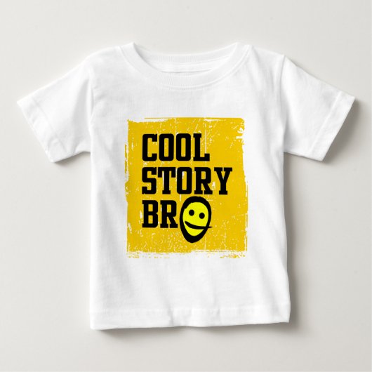 T-shirt Pour Bébé Cool Story Bro (Devant)