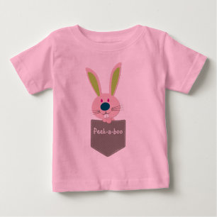 T-shirt Pour Bébé COPAINS DE POCHE : : Lapin 1