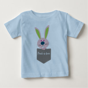 T-shirt Pour Bébé COPAINS DE POCHE : : Lapin 1