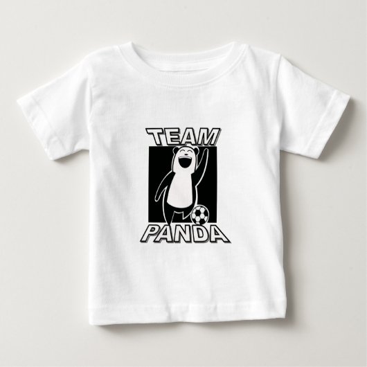 T-shirt Pour Bébé Copie de TeamPanda (Devant)