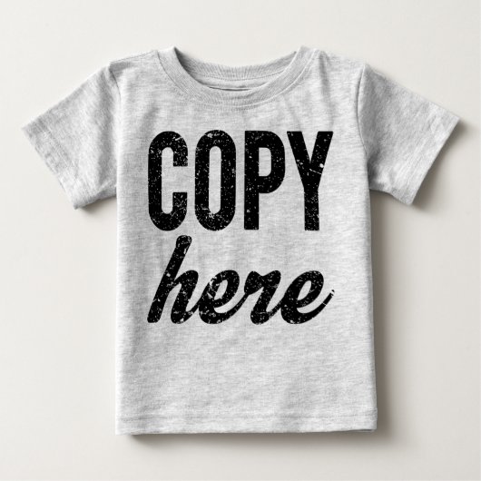 T-shirt Pour Bébé COPIER Pour Copier Coller Twins (Devant)