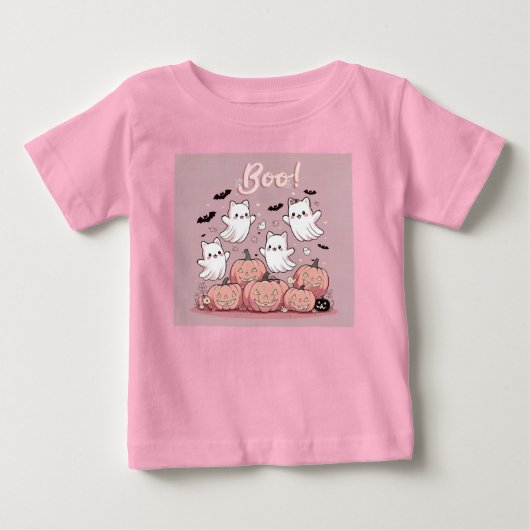 T-shirt Pour Bébé Coquette halloween (Devant)